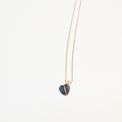 Crown Heart Necklace - Thumbnail